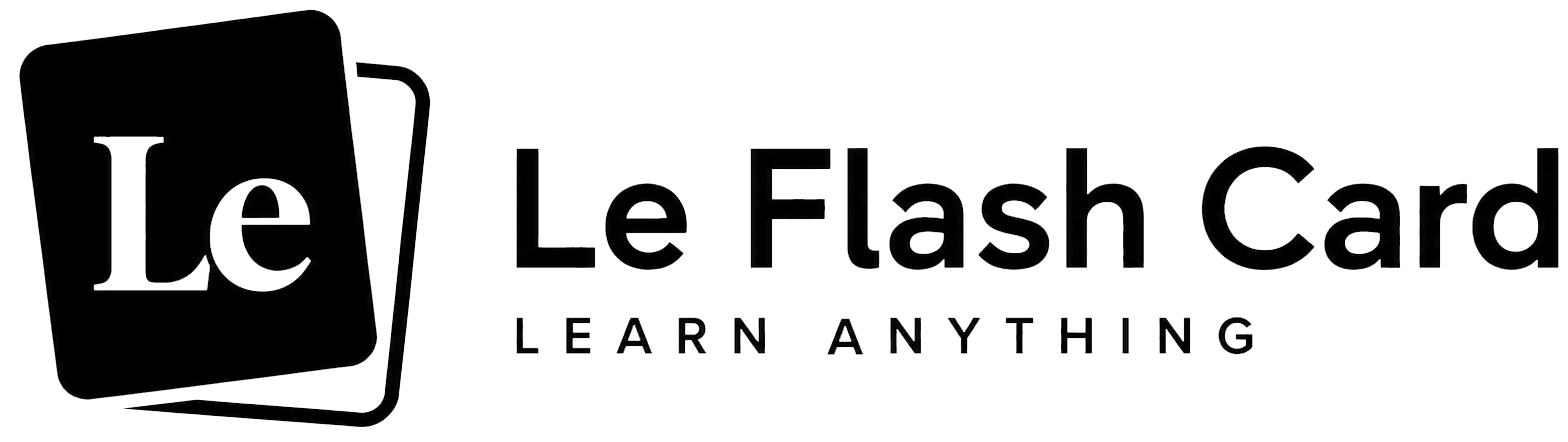Le Flash Card